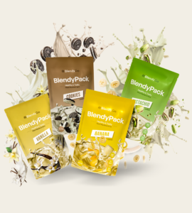BlendyPack mix sobre fondo blanco.