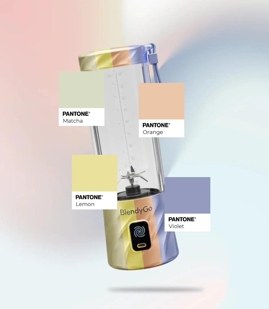 Personalized blender przyklad